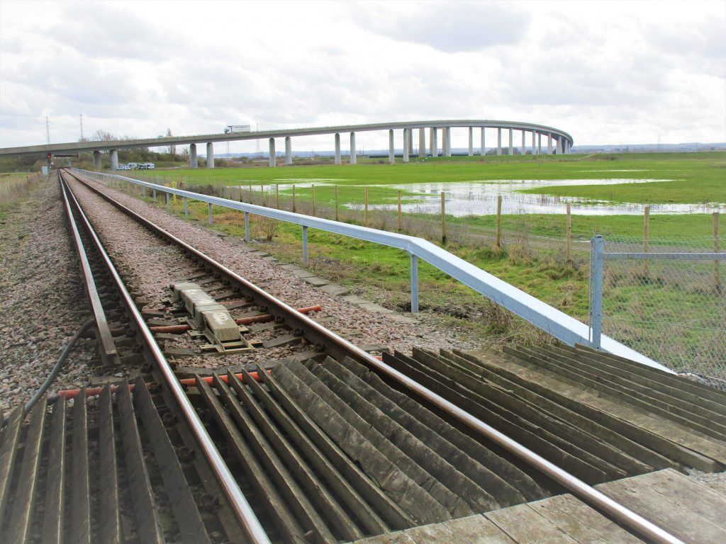 Swale HV Feeder Elevated GRP Route