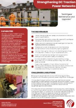 Strengthening DC Traction Power Networks